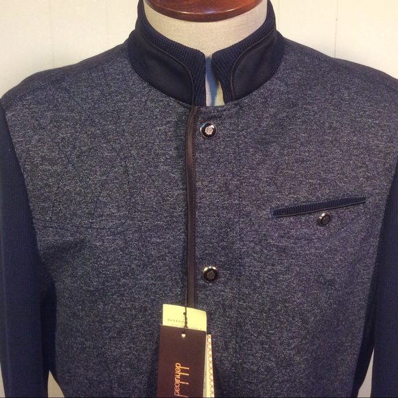 NWT Nehru Blue Jacket dehuload Men’s XXL - Picture 2 of 14